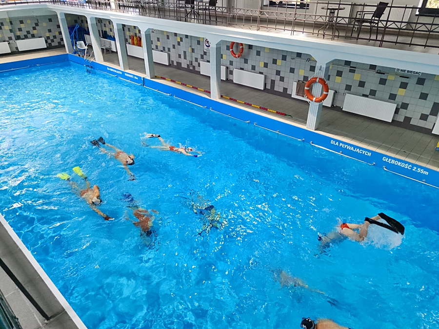 Hokej pod wodą Walenie Siemianowice Śląskie Trening IX 2022